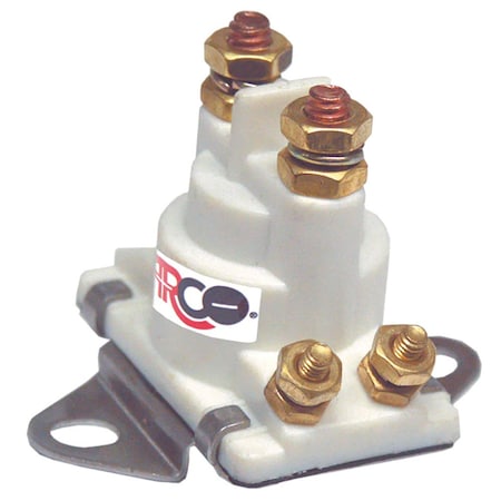 Arco Marine Original Equipment Quality Replacement Solenoid f/Mercruiser & Mercury, Isolated base, 12V SW064